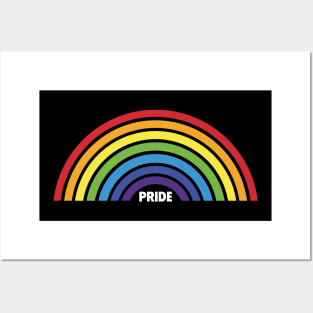 PRIDE Rainbow Posters and Art